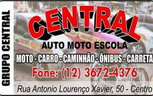 Central -Auto Moto Escola - Formando condutores com qualidade - (12) 3672-4376