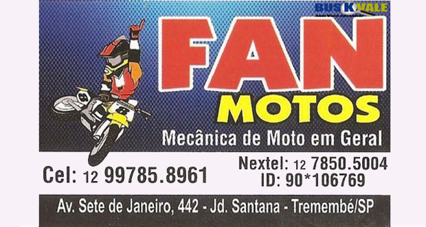 Fan Motos - Mecânica de Motos em Geral - (12) 99785.8961/ (12) 97850