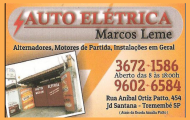 Auto Elétrica Marcos Leme - (12) 3672-1586 / (12) 99602-6584