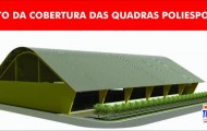 Escolas ganharão quadras poliesportivas cobertas