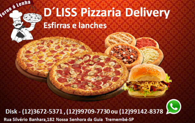 D´liss Pizzaria Delivery - Esfihas e Lanches - 3672-5371